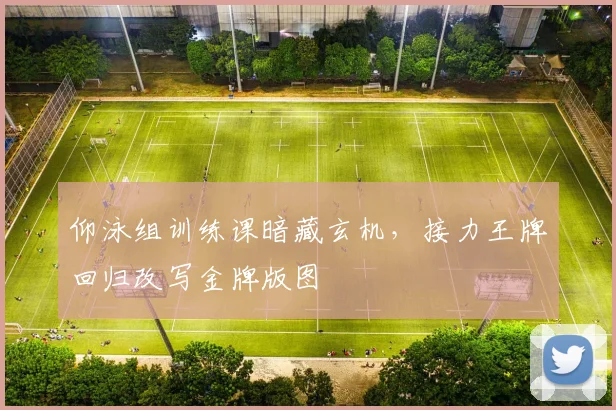 仰泳组训练课暗藏玄机，接力王牌回归改写金牌版图 - 500彩票网